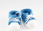 Вязаные кеды и ботиночки для малышей